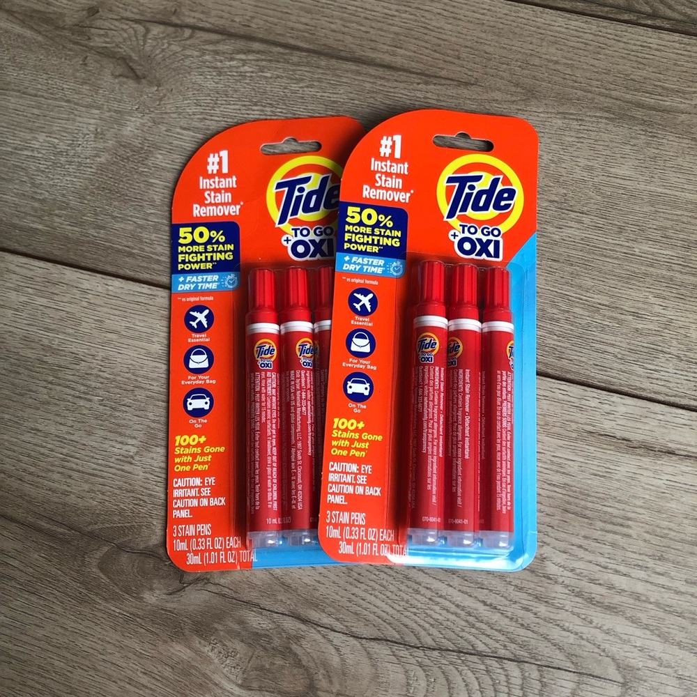 Tide To Go Instant Stain Remover Pen 3pk Bundle